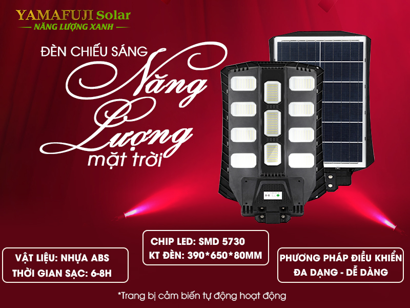 Đèn năng lượng mặt trời Yamafuji Solar ISGL08A-400W Đèn năng lượng mặt trời Yamafuji Solar ISGL08A-400W