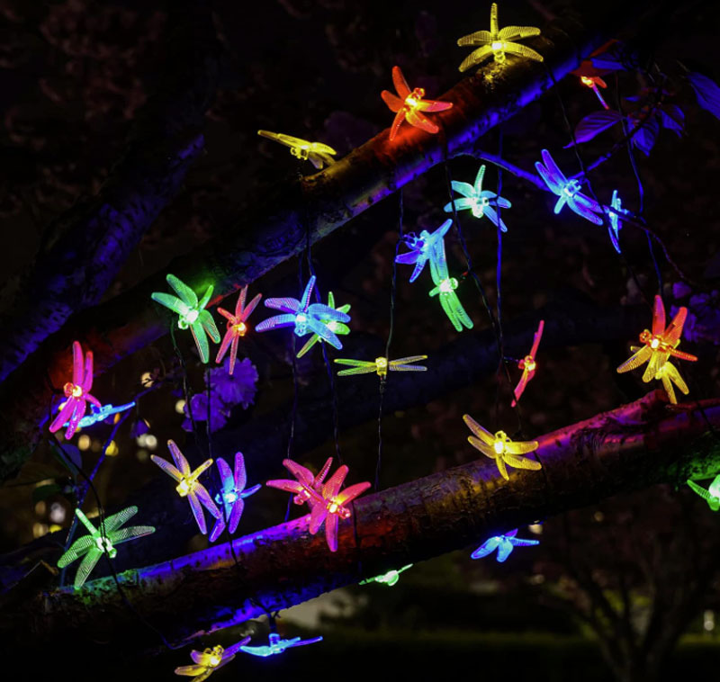 Đèn dây LED hình chuồn chuồn trong nhà/ngoài trời Đèn dây LED hình chuồn chuồn trong nhà/ngoài trời